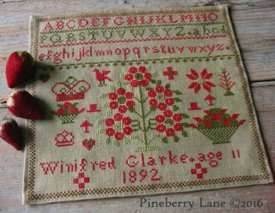 Winifred Glarke 1892 E-pattern